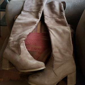 Over the knee boots